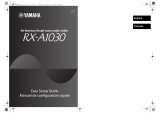 Yamaha RX-A1030 Guide d'installation