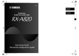 Yamaha RX-A820 Guide d'installation