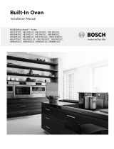 Bosch HBL8442UC Guide d'installation