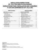 Maytag MGS8800FZ MGS8800FZ Installation Instruction EN