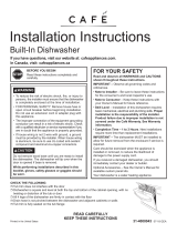 Cafe CDT706P2MS1 Guide d'installation