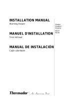 Thermador WD30ES Guide d'installation
