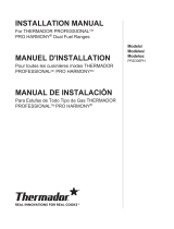 Thermador PRD305PH Guide d'installation