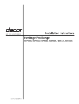 Dacor 1285909 Guide d'installation