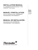 Thermador PRL305PH Guide d'installation