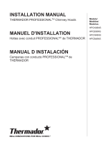 Thermador HPCN36NS Guide d'installation