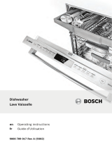 Bosch SHE68TL5UC Mode d'emploi