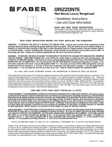 Faber ORIZ36SS Guide d'installation