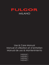 Fulgor Milano F4GK24S1 Manuel utilisateur