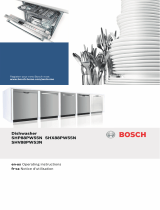 Bosch Benchmark SHP88PW55N Guide d'installation