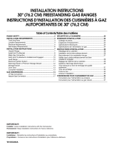 Whirlpool MGR8674AW Guide d'installation