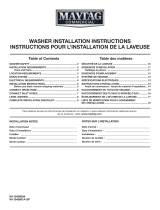 Maytag 851347 Guide d'installation
