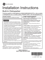 GE  GDT226SSLSS  Guide d'installation