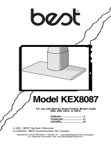 Best KEX808736SS Guide d'installation