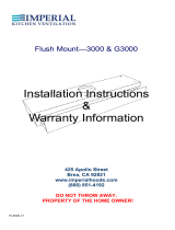 Imperial G3030PS1WH Guide d'installation