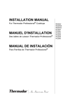 Thermador PCD484EE Guide d'installation