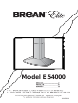 Broan E5490SS Guide d'installation