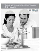 Bosch BSDUH30152UC Guide d'installation