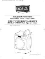 Maytag Commercial MDE25PRAYW Guide d'installation