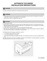 Frigidaire IM116000 Guide d'installation