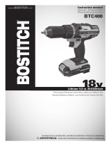 Bostitch Cordless Drill BTC400LB Manuel utilisateur