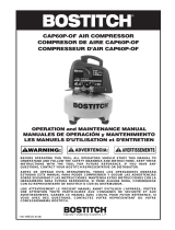 Bostitch Air Compressor CAP60P-OF Manuel utilisateur