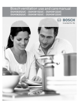 Bosch Appliances DUH36122UC Manuel utilisateur