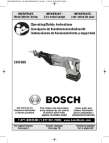 Bosch Cordless Saw CLPK431-181 Manuel utilisateur