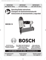Bosch Power Tools Nail Gun BNS200-18 Manuel utilisateur
