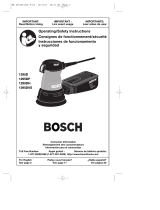 Bosch Power Tools Sander 1295DVS Manuel utilisateur
