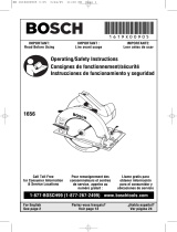 Bosch Power Tools Saw 1656 Manuel utilisateur