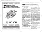 Bosch Power Tools Planer 1594K Manuel utilisateur