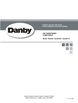 Danby Air Conditioner DAC8010E Manuel utilisateur