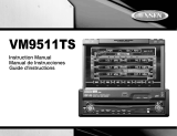 Jensen Multimedia AM/FM/DVD Receiver VM9511TS Manuel utilisateur
