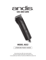 Andis AGC2 Manuel utilisateur