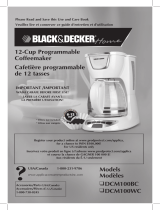 Black & Decker Coffeemaker DCM100BC Manuel utilisateur