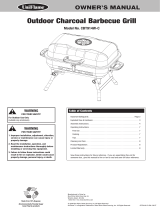 Blue Rhino Charcoal Grill CBT914W-C Manuel utilisateur