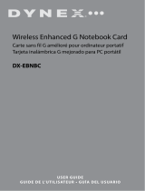 Dynex Network Card DX-EBNBC Manuel utilisateur