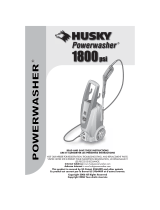 Husky POWERWASHER  1800 CA Manuel utilisateur