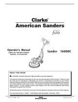Clarke l 1600DC Manuel utilisateur