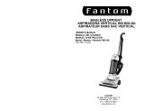 Fantom Vacuum Vacuum Cleaner FM310K Manuel utilisateur