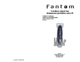 Fantom Vacuum Cleaner FC726C Manuel utilisateur