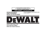 DeWalt DW073 Manuel utilisateur