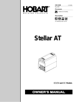 Hobart Welding Products STELLAR AT CC/CV Manuel utilisateur