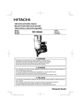 Hitachi NV 83A3 Manuel utilisateur