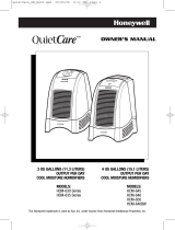 Honeywell HCM-635 - QuietCare 3.0 Gallon Moist Humidifier Manuel utilisateur