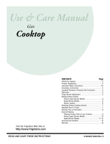 Frigidaire Cooktop 318200657(0203) Manuel utilisateur