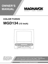 Magnavox MGD134 Manuel utilisateur
