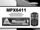 Audiovox Car Stereo System MPX6411 Manuel utilisateur