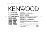 Kenwood KDC-222 Manuel utilisateur